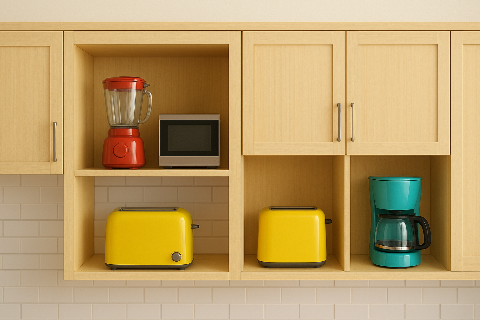 39 Smart Ideas To Hide Kitchen Appliances