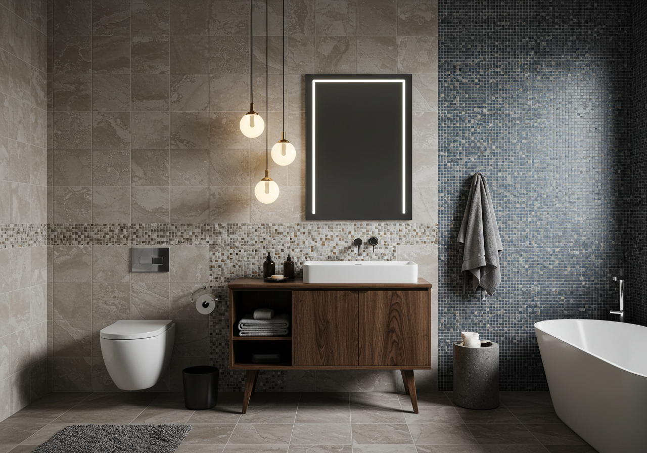 43 Bathrooms With Incredible Tiles to Inspire Your Renovation