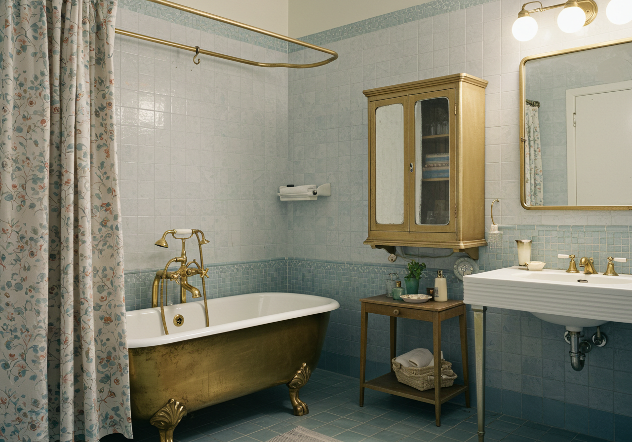 Vintage Bathroom: 7 Tips for Creating a Cozy, Retro Feel