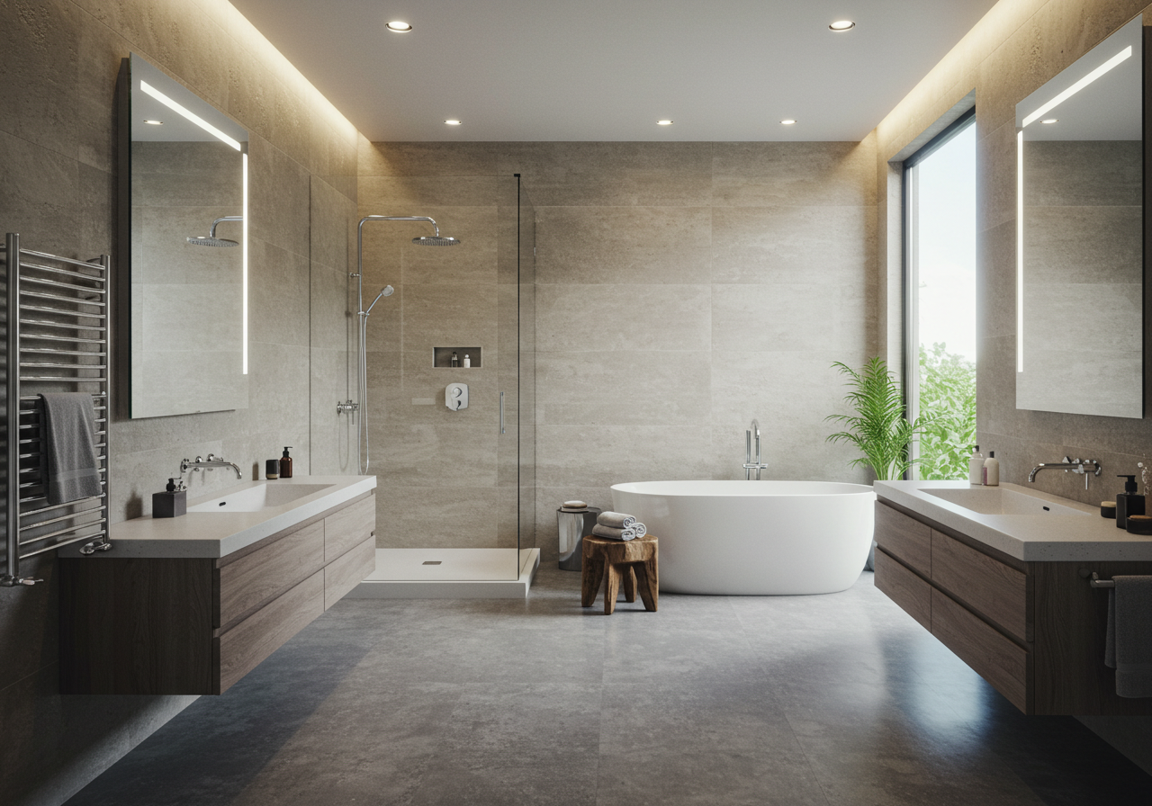 42 Breathtaking Master Bath Design Ideas