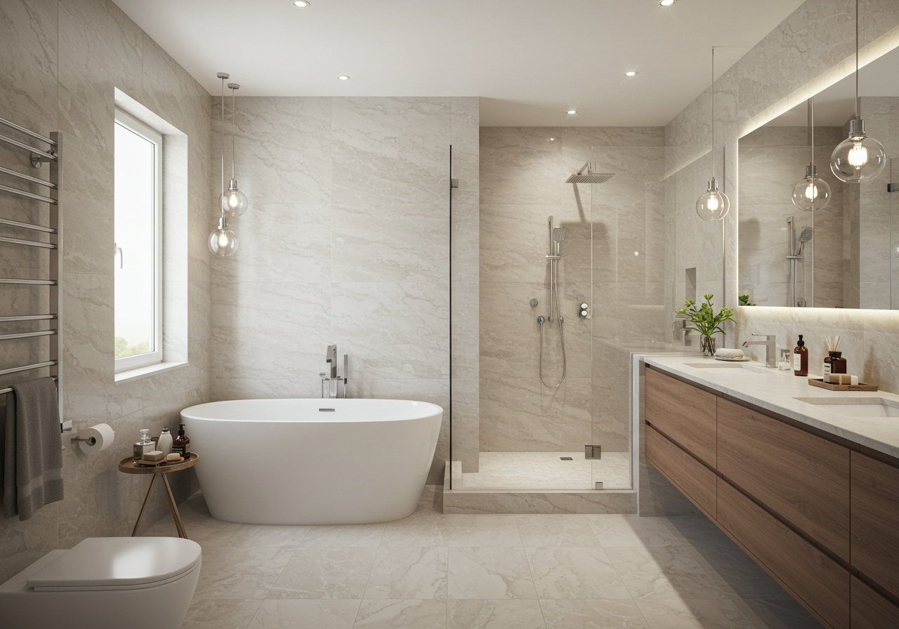 56 Ideas for an Elegant Master Bathroom