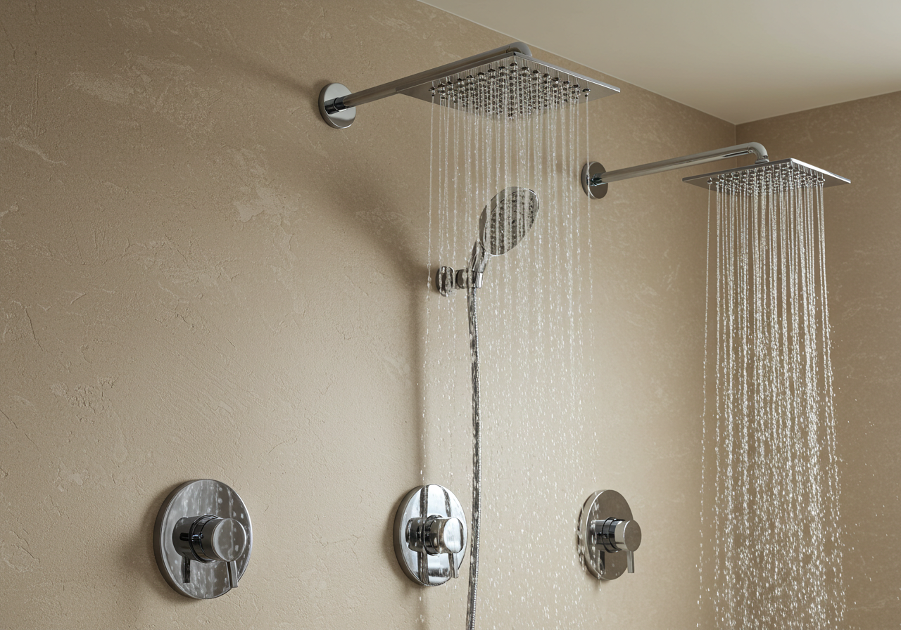 How High Should a Rain Showerhead Be Installed?