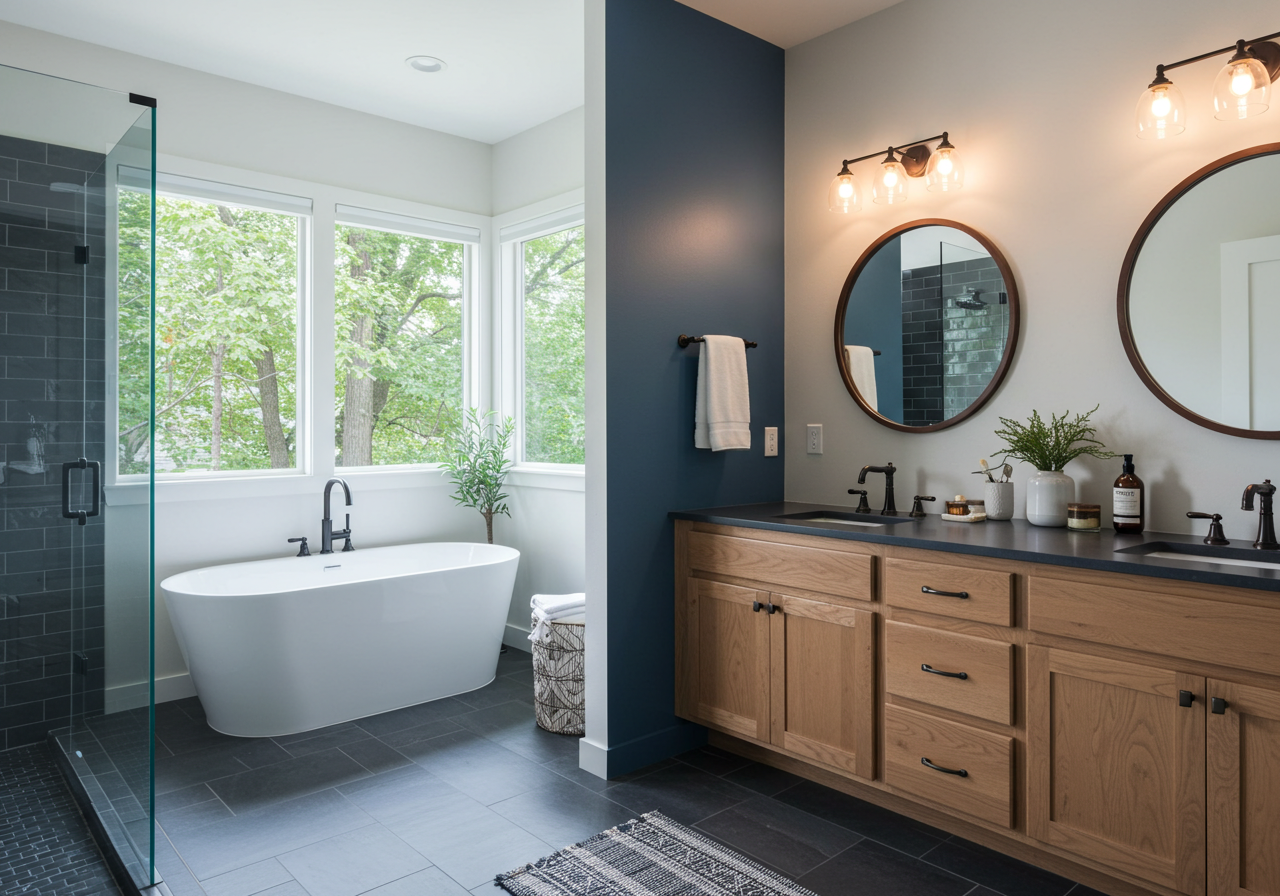 55 Brilliant Ideas for Updating Your Master Bathroom