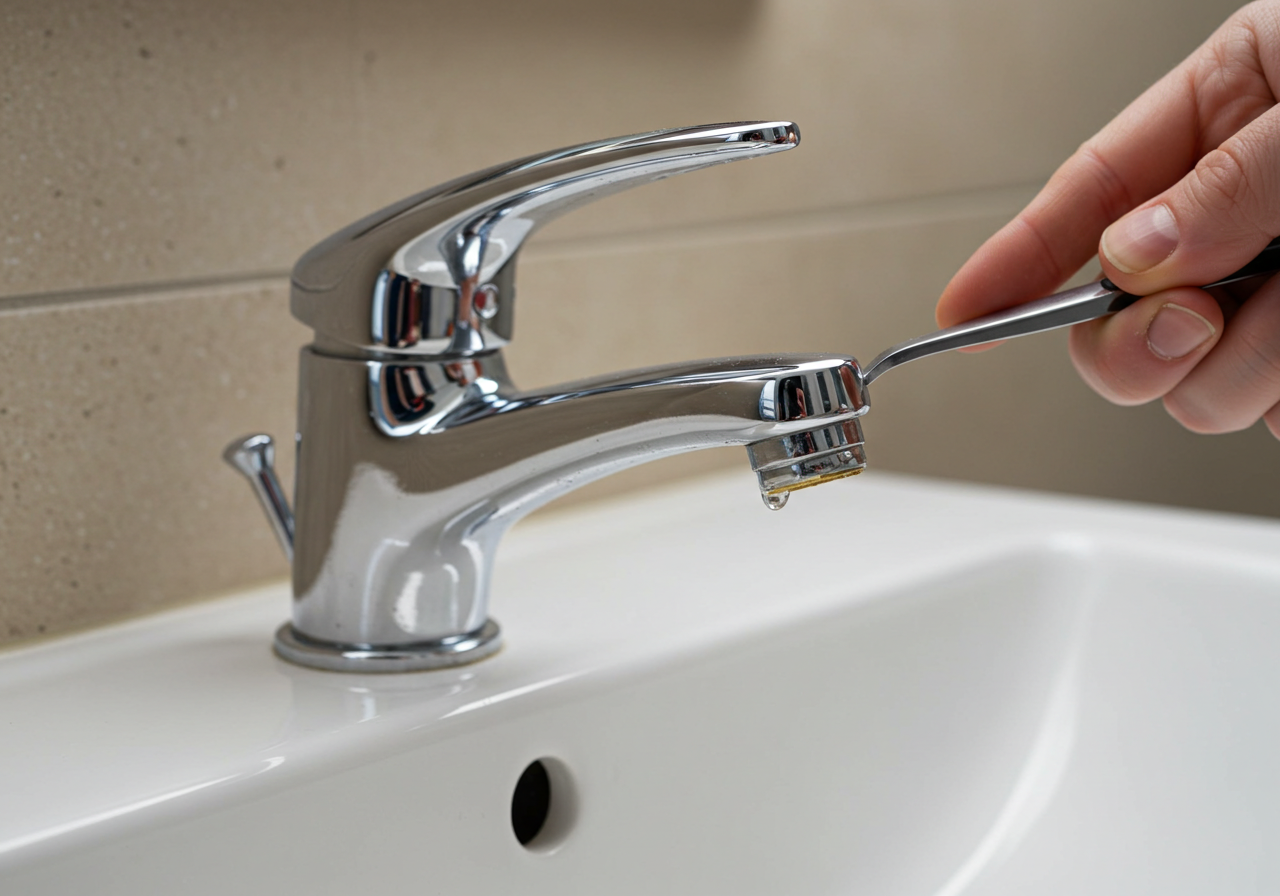 How to Fix a Leaky Bathroom Sink Faucet (Single Handle)
