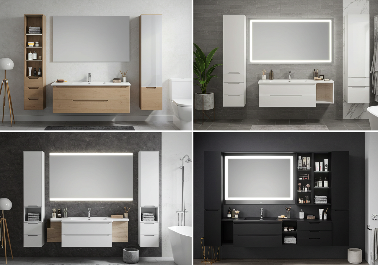 9 Best Bathroom Mirror Cabinet Designs With Pictures