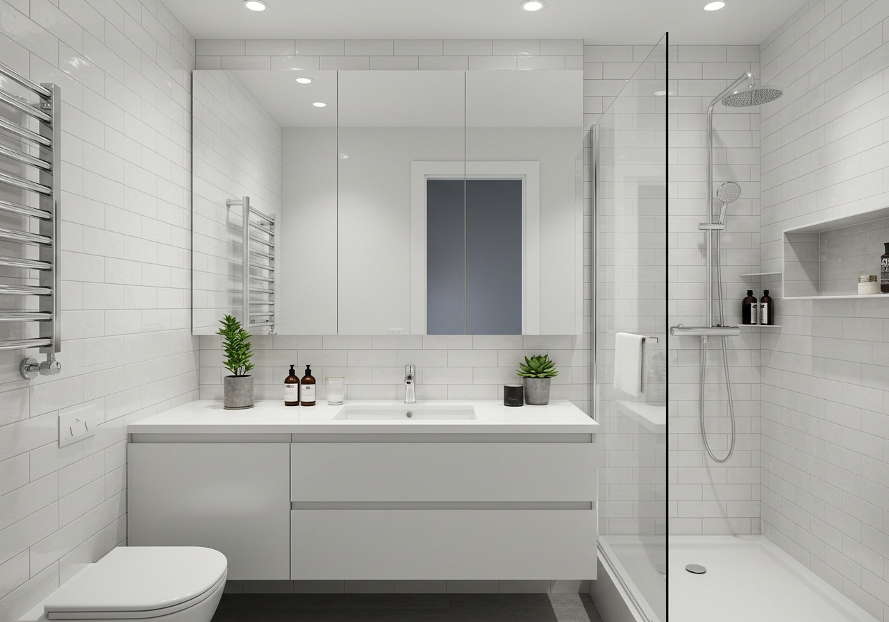 53 Small Bathroom Ideas to Make Your Bathroom Feel Bigger