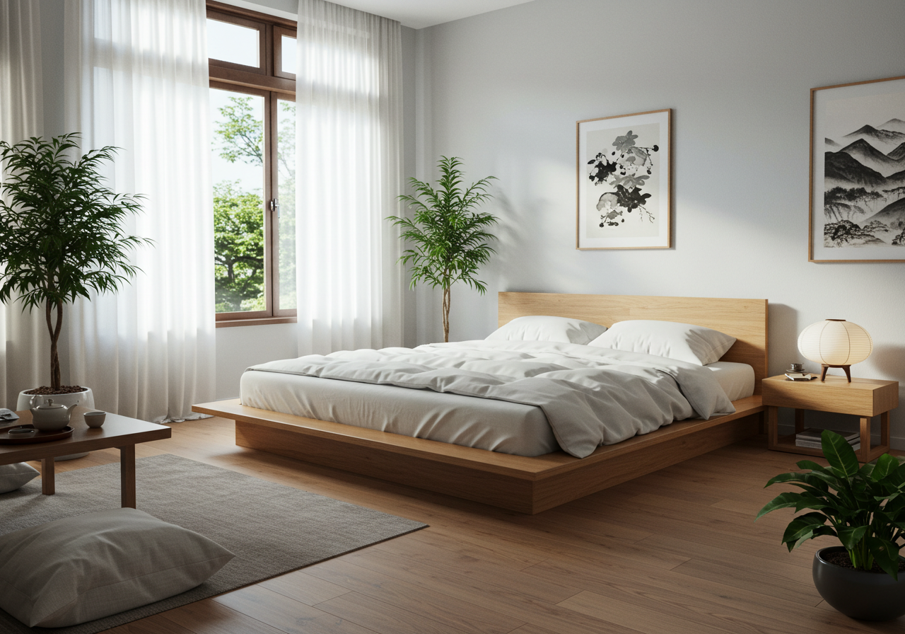 39 Peaceful Japandi Bedroom Decor Ideas