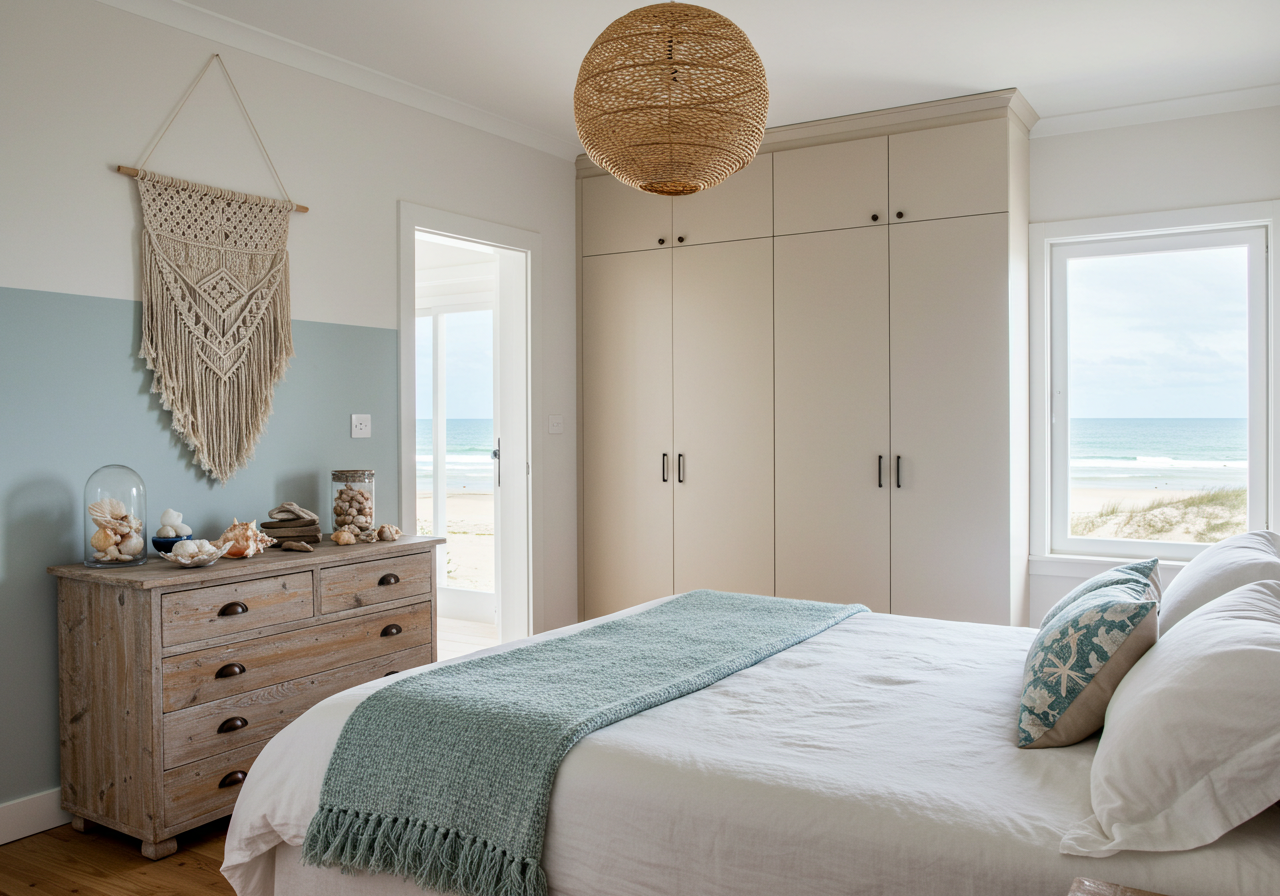 20 Beach Style Bedroom Designs to Help You Relax