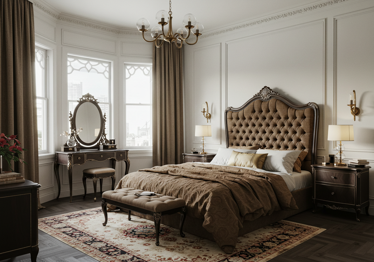 18 Glamorous Victorian Bedroom Designs