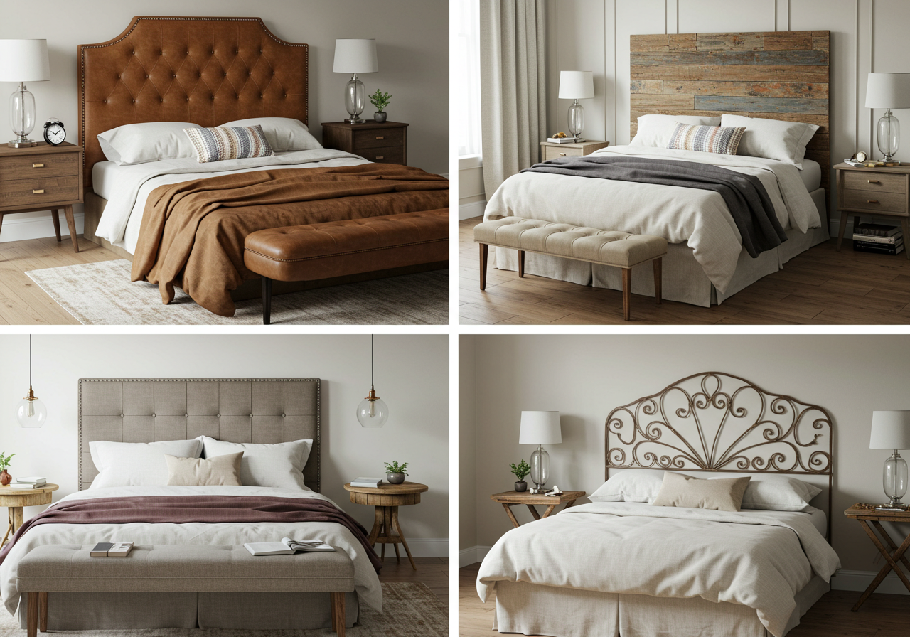 18 Different Styles of Headboards