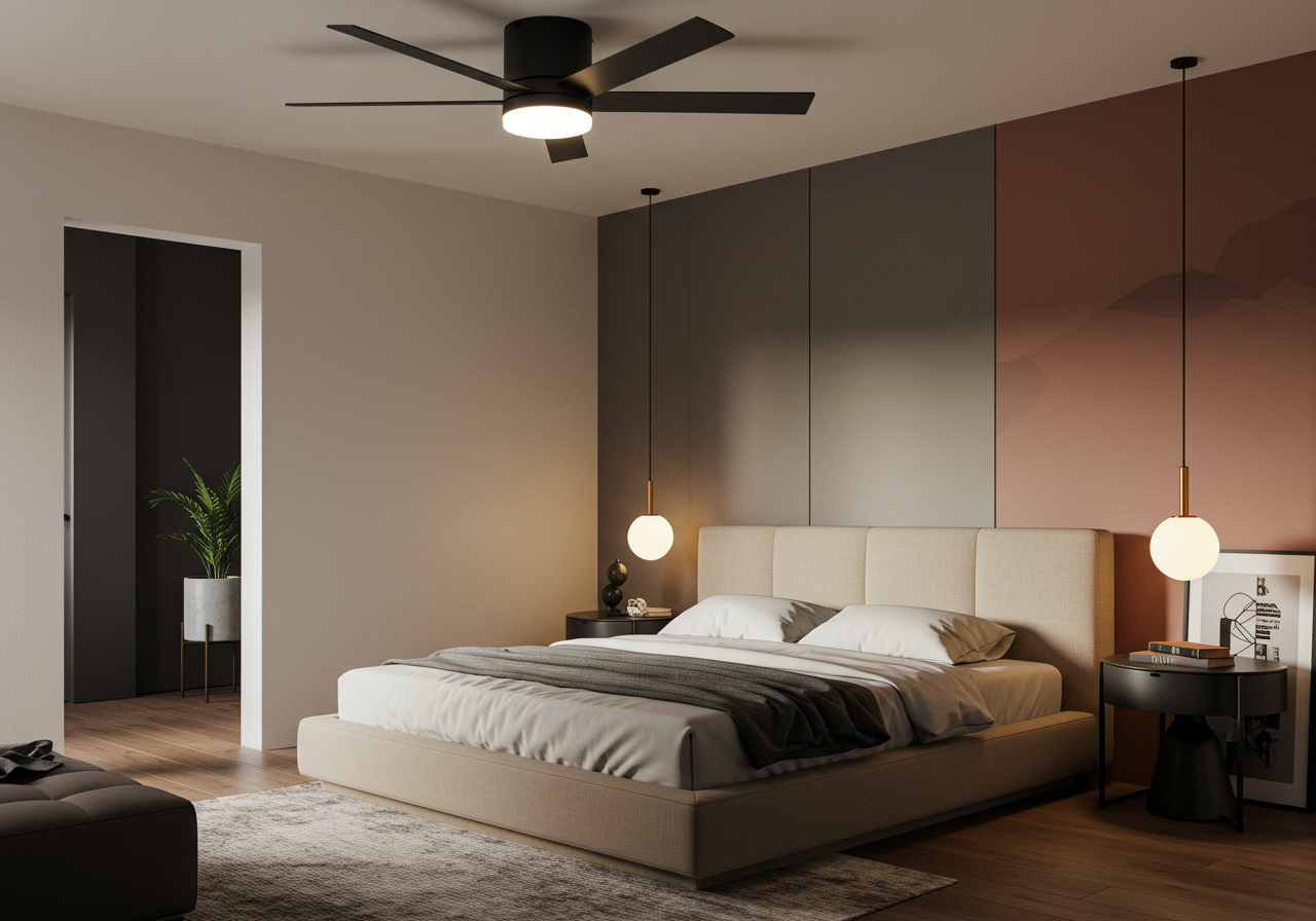 What Size Ceiling Fan is Best For a Bedroom?