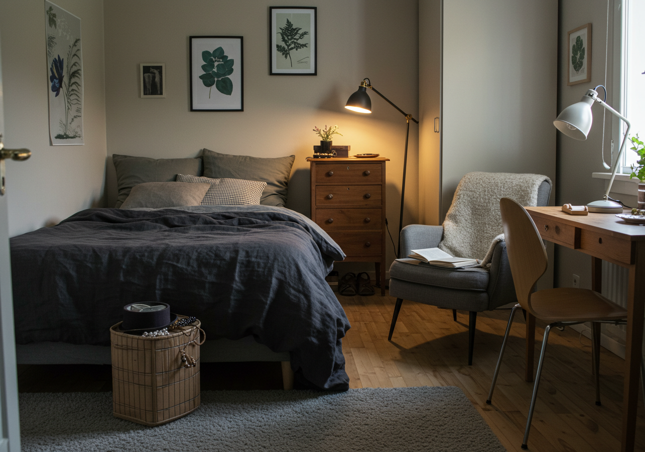 How to Organize a Small Bedroom