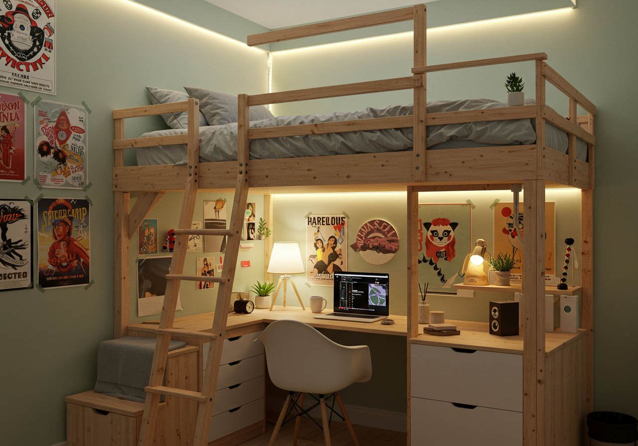 6 Creative Beds for More Usable Space