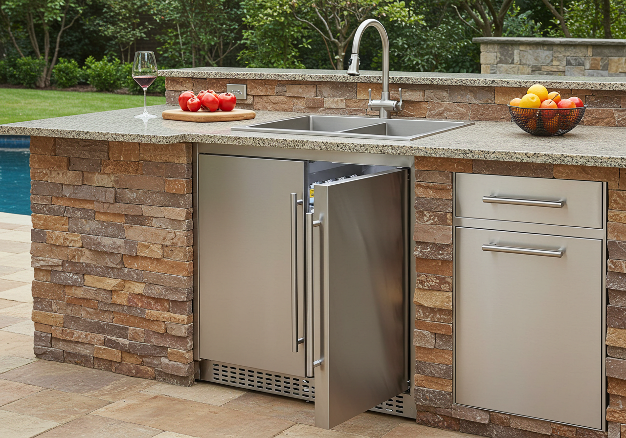 10 Easy Pieces: Undercounter Refrigerators for Outdoor Kitchens