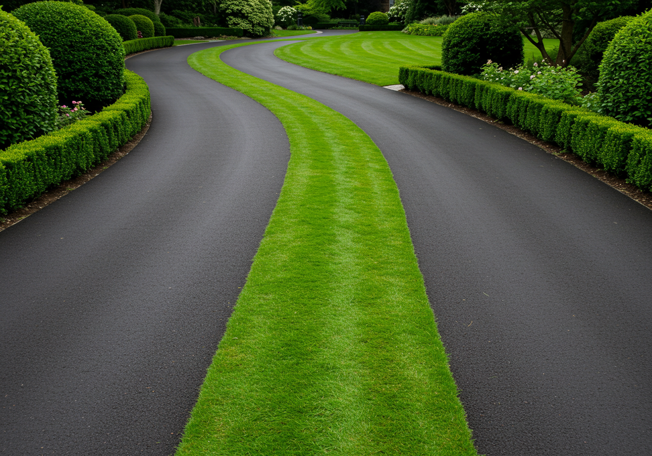 Hardscaping 101: Ribbon Driveways