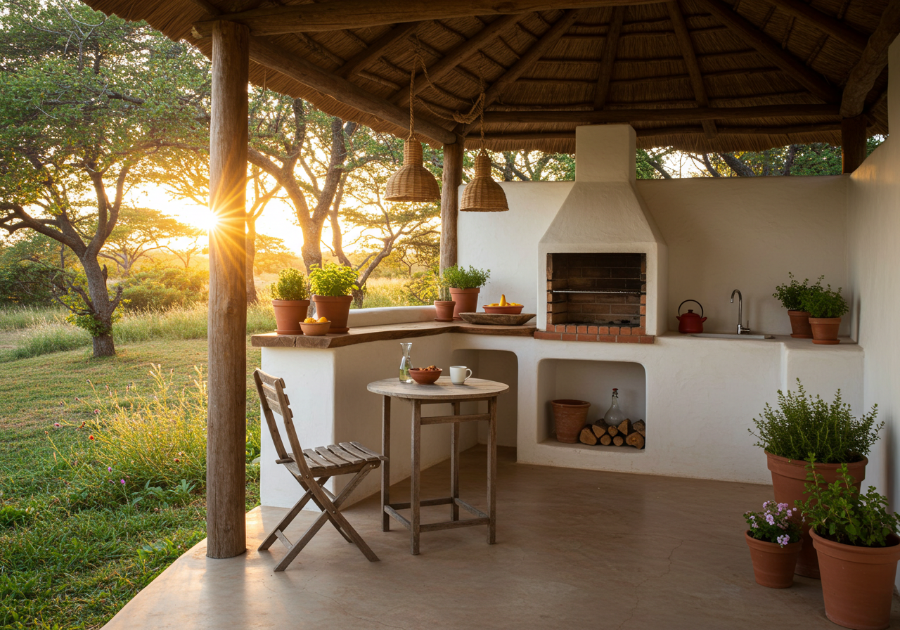 Small Outdoor Kitchen Ideas