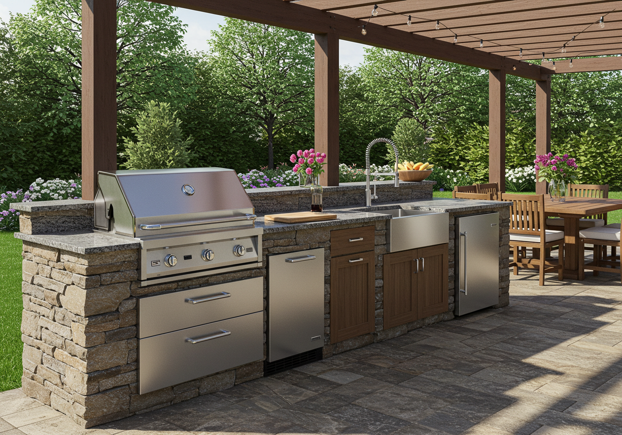 14 Must-Have Outdoor Kitchen Features