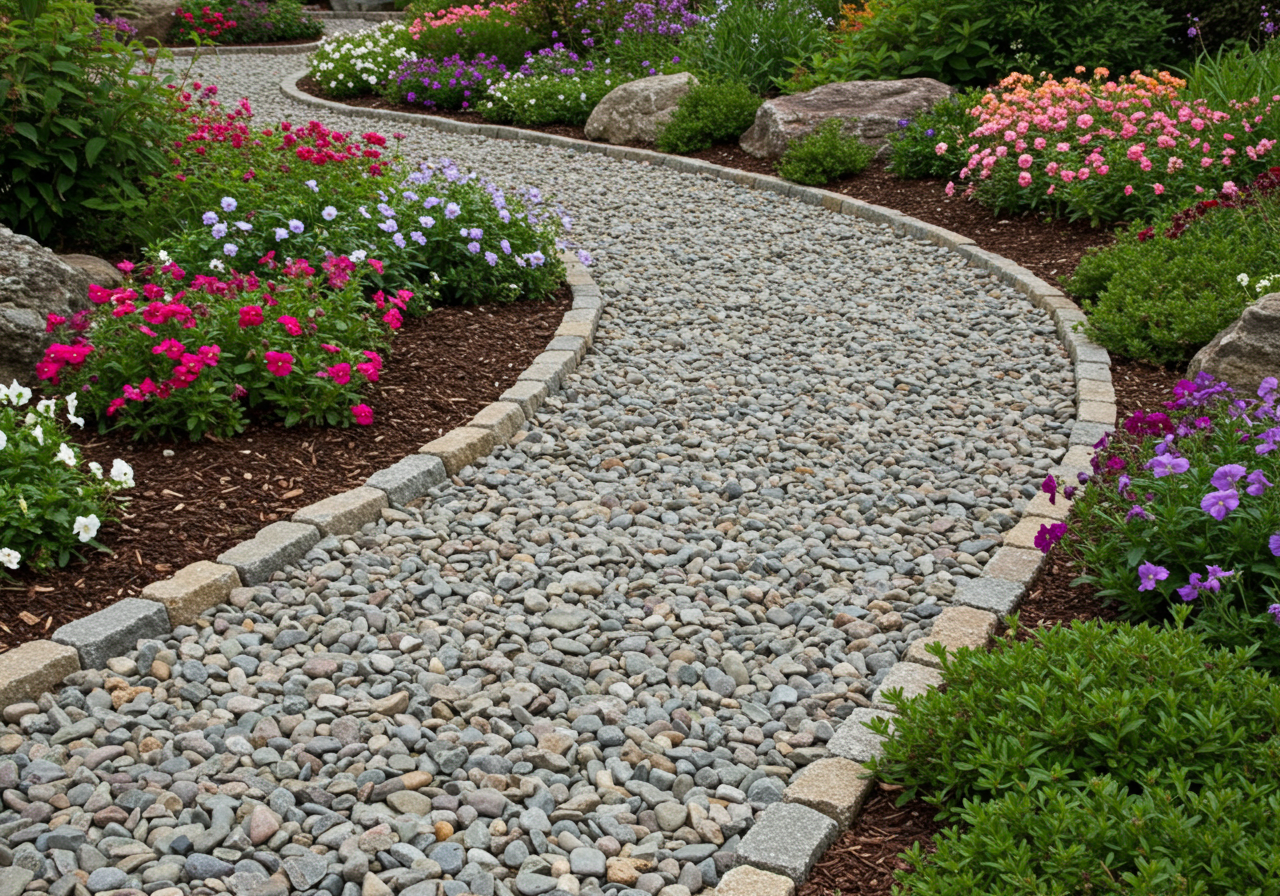 Hardscaping 101: River Rocks