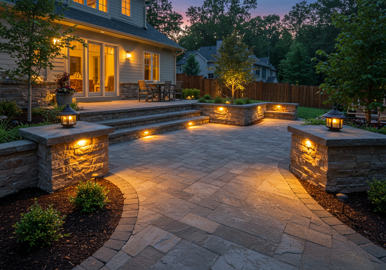 How to Install Low Voltage Hardscape Lighting