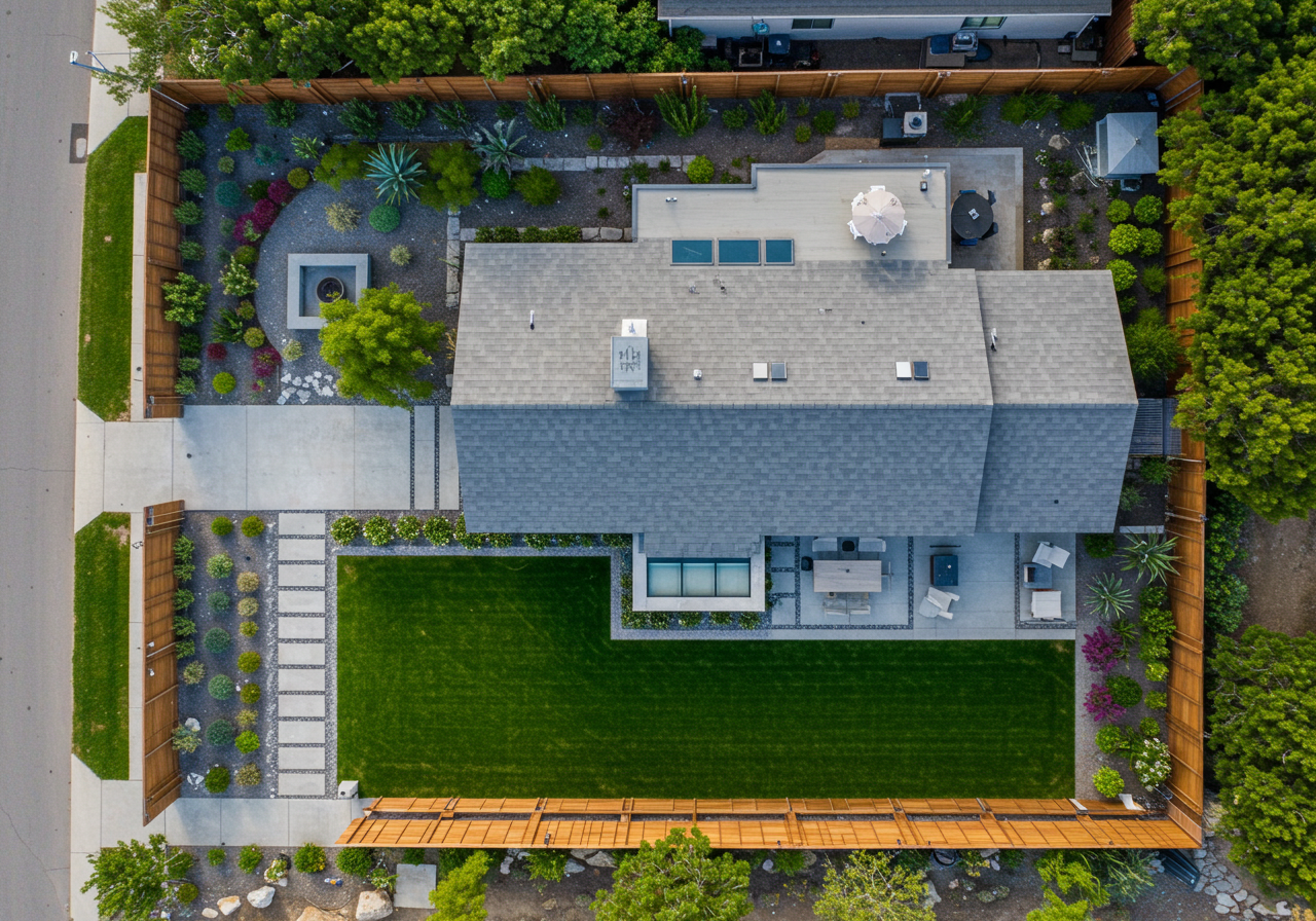 BACKYARD & FRONT YARD HARDSCAPE IDEAS