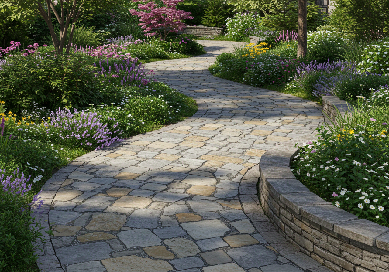 Stone Walkway Design Ideas