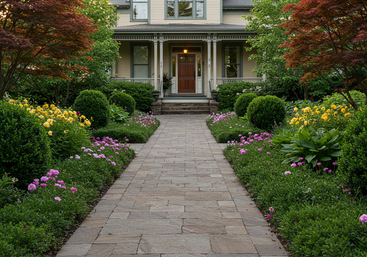 Hardscaping 101: Front Paths