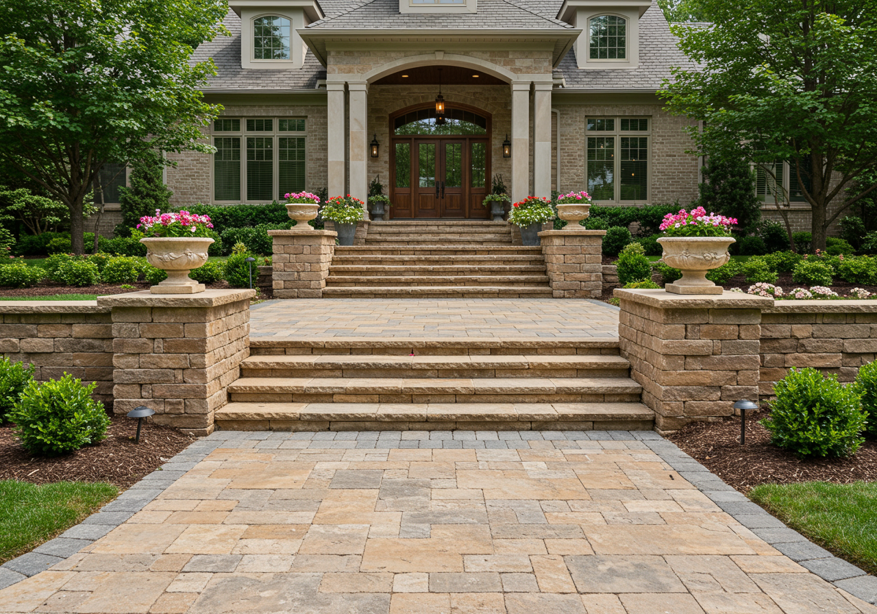 Hardscaping 101: Entry Stairways