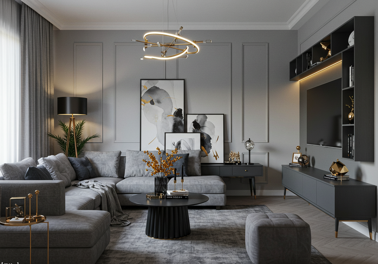 Grey Living Room Ideas for a Modern and Elegant Look