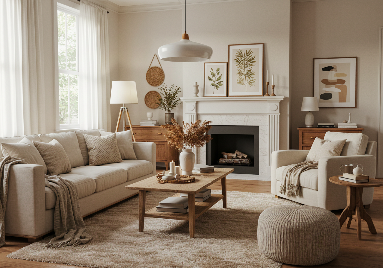 19 Cozy Living Room Ideas to Make Your Space Comfy and Eye-Catching