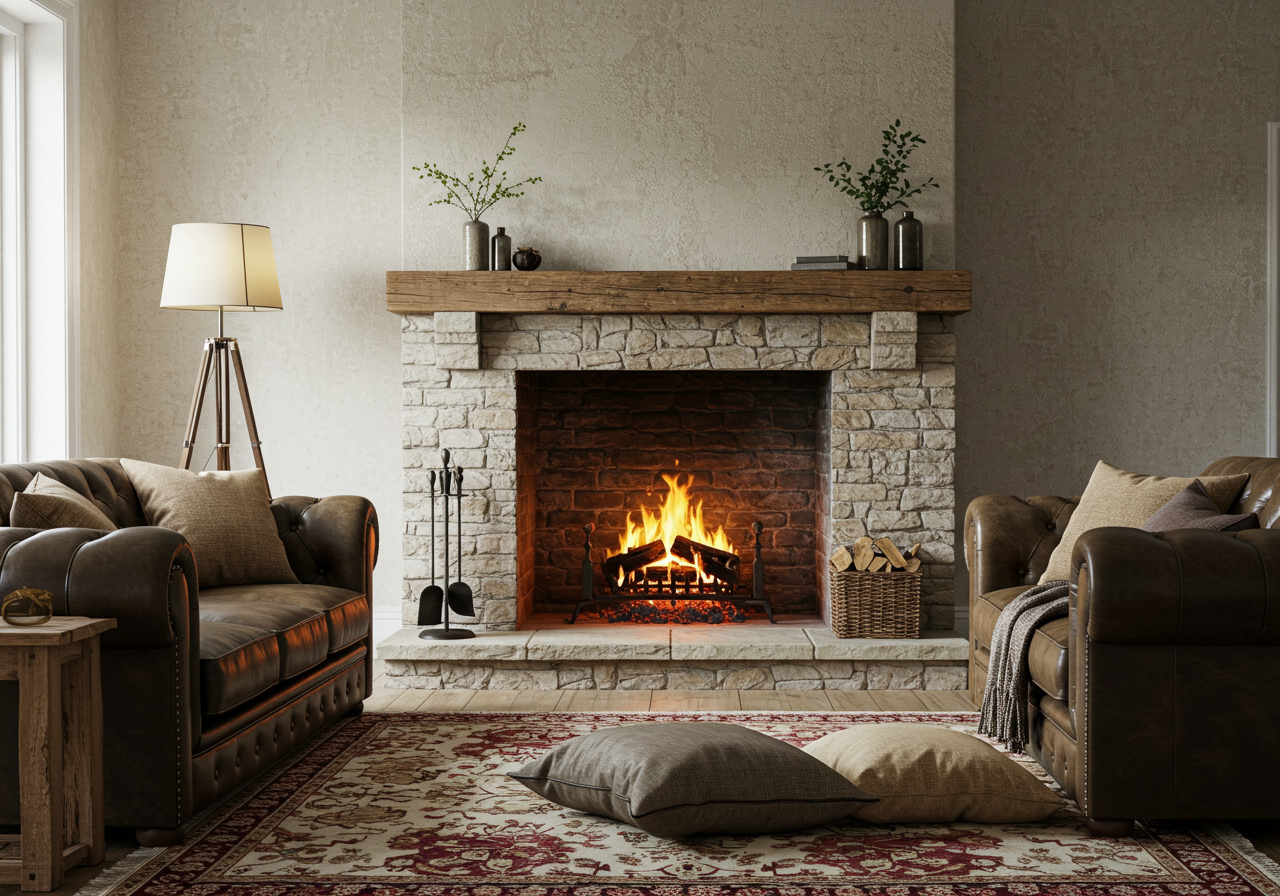 47 Living Room Fireplace Ideas for Cozy and Chic Interiors