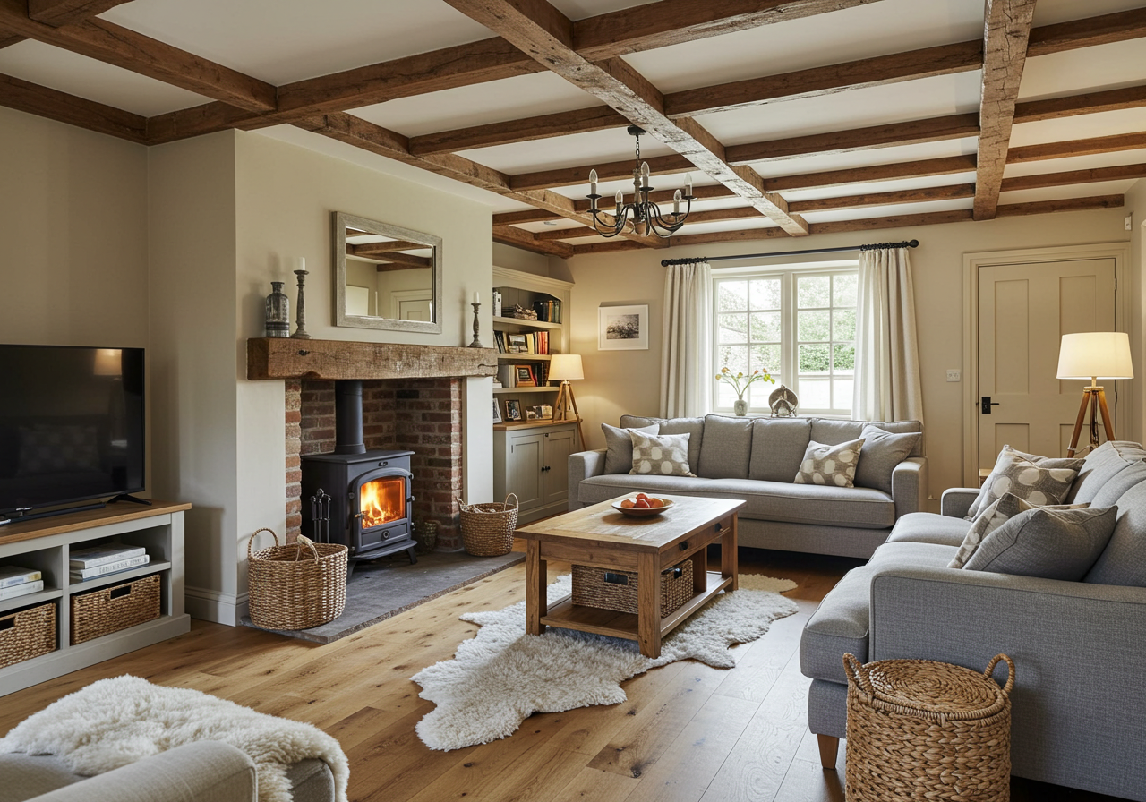 15 Farmhouse Living Room Ideas for Cozy, Laid-Back Hangouts