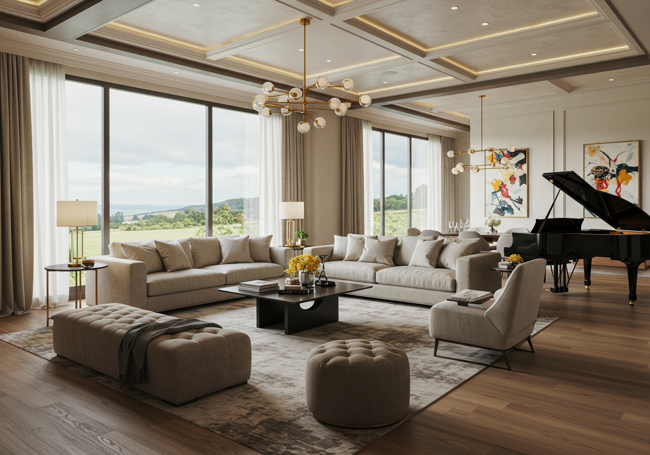 54 Gorgeous Living Rooms to Drool Over