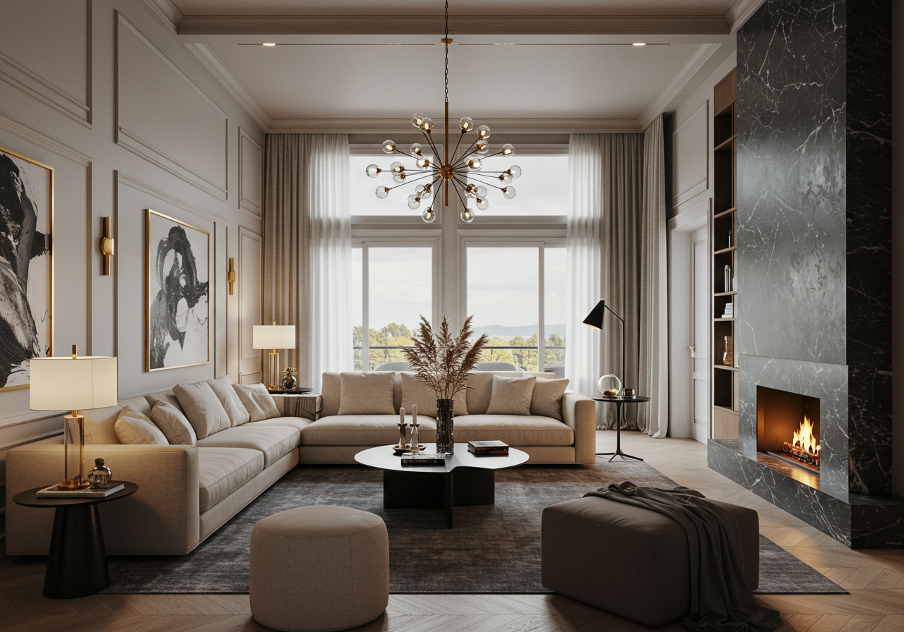 53 Breathtaking Living Room Design Ideas