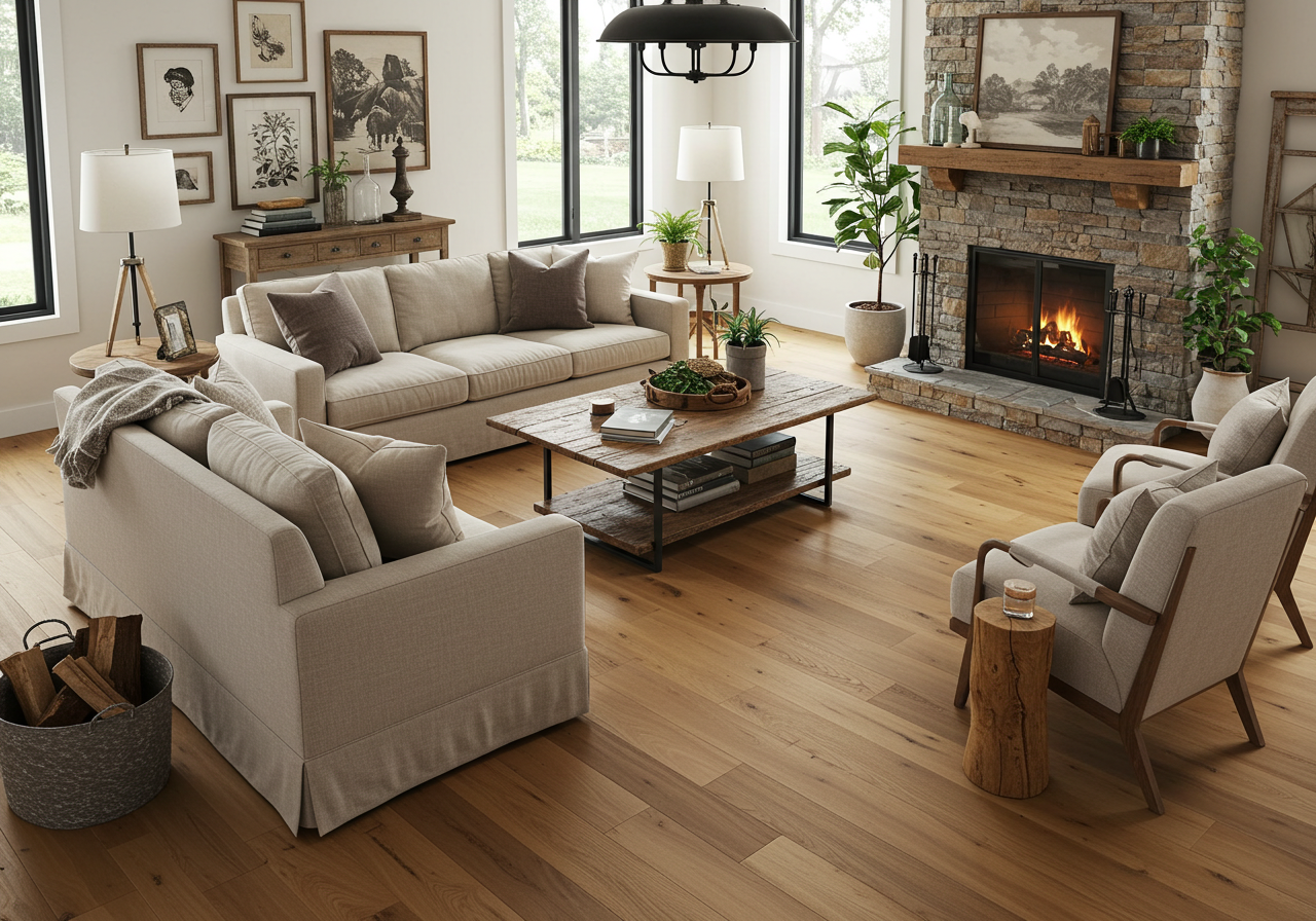 31 Stunning Living Rooms With Hardwood Floors