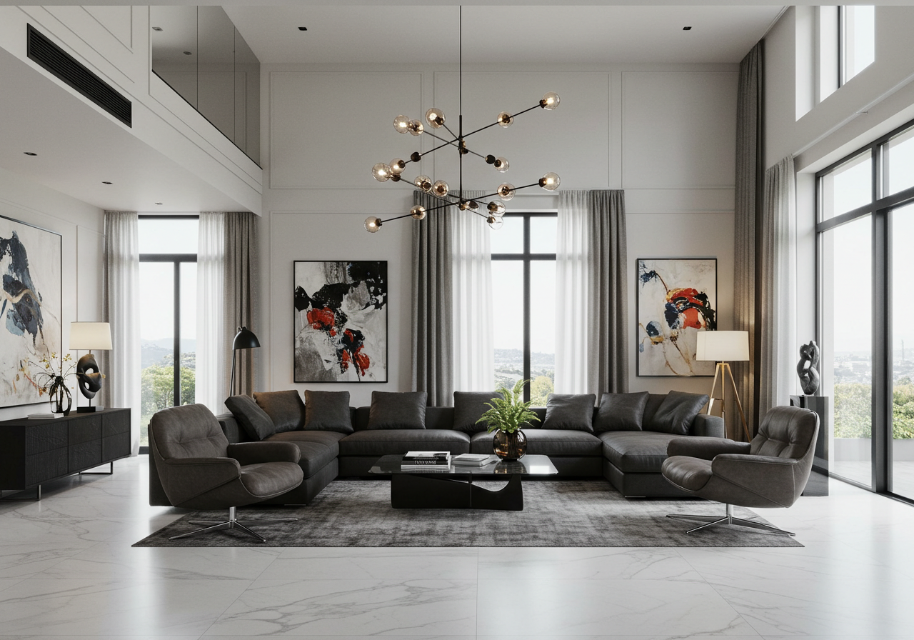 26 Stunning Luxury Living Room Designs