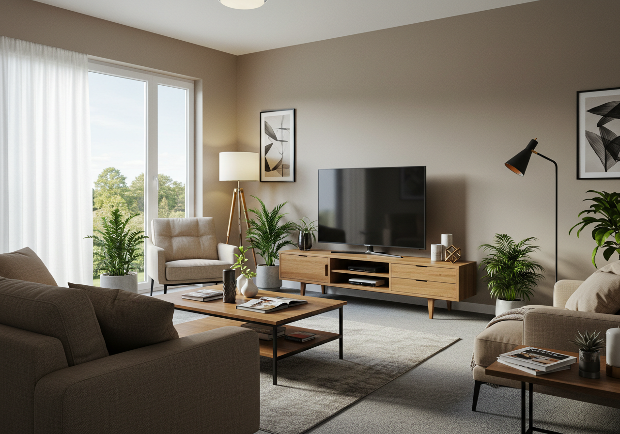 How to Arrange Living Room Furniture With TV
