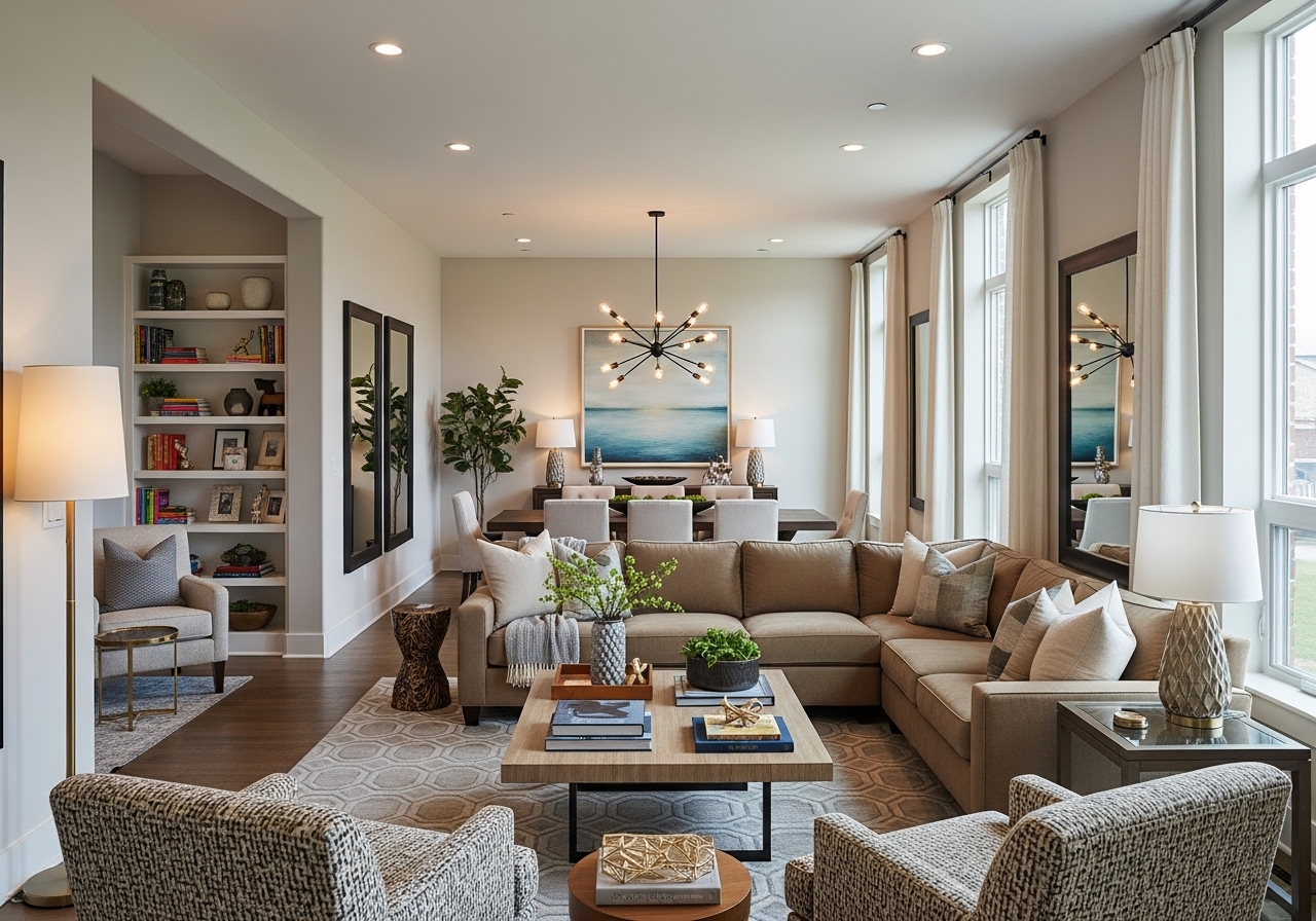 Creative Design Ideas for Enhancing a Long Living Room Space