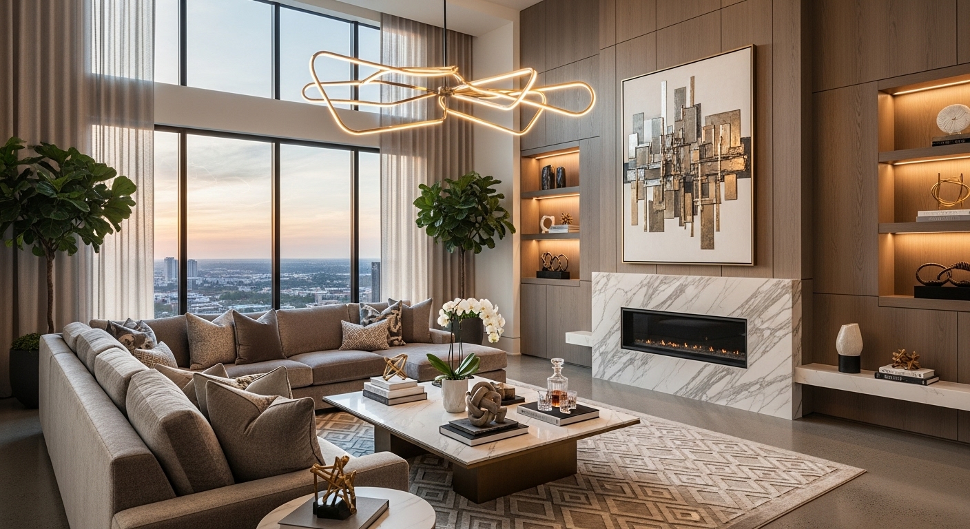 27 Modern Living Rooms Full of Luxurious Details