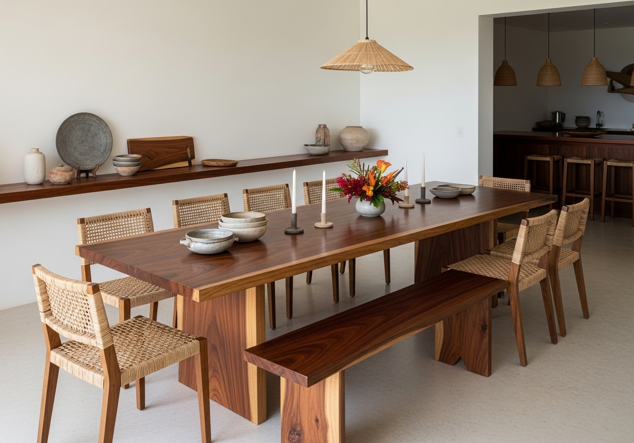 3 Dining Rooms That Evoke The Timeless Essence of Geoffrey Bawa's Tropical Modernism