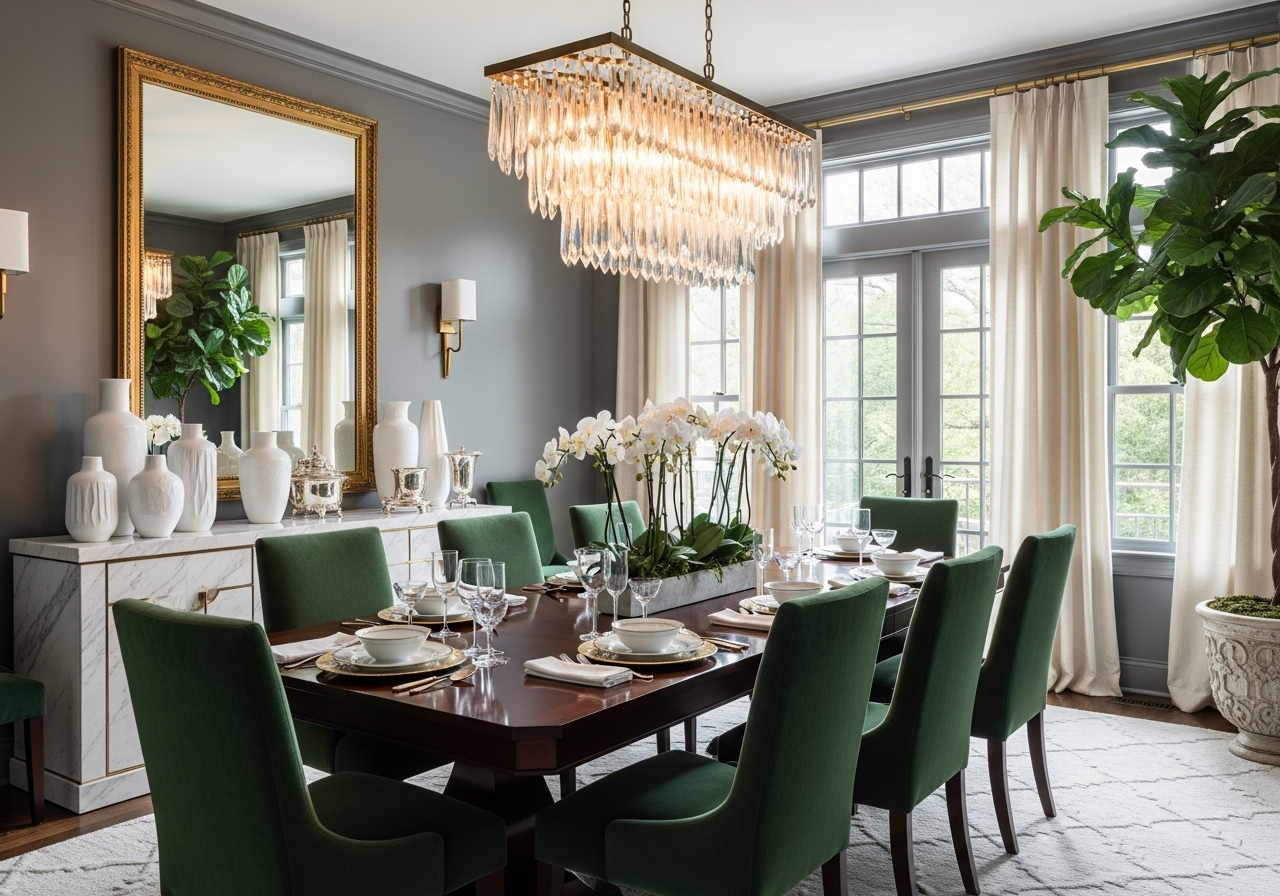 19 Glamorous Modern Dining Room Design Ideas That Will Astound Your Beloved Ones
