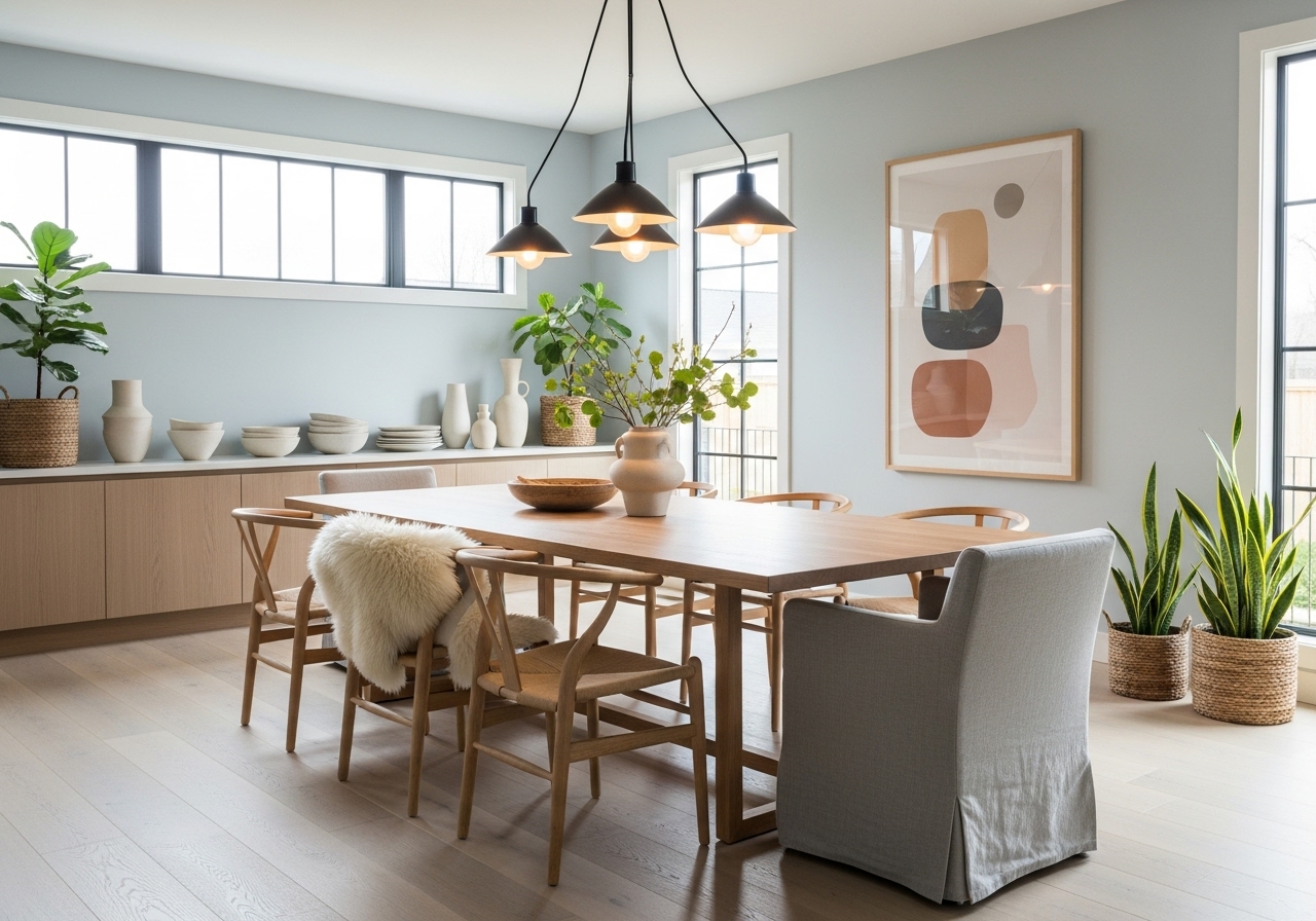 Design a Scandinavian Dining Room That Wows