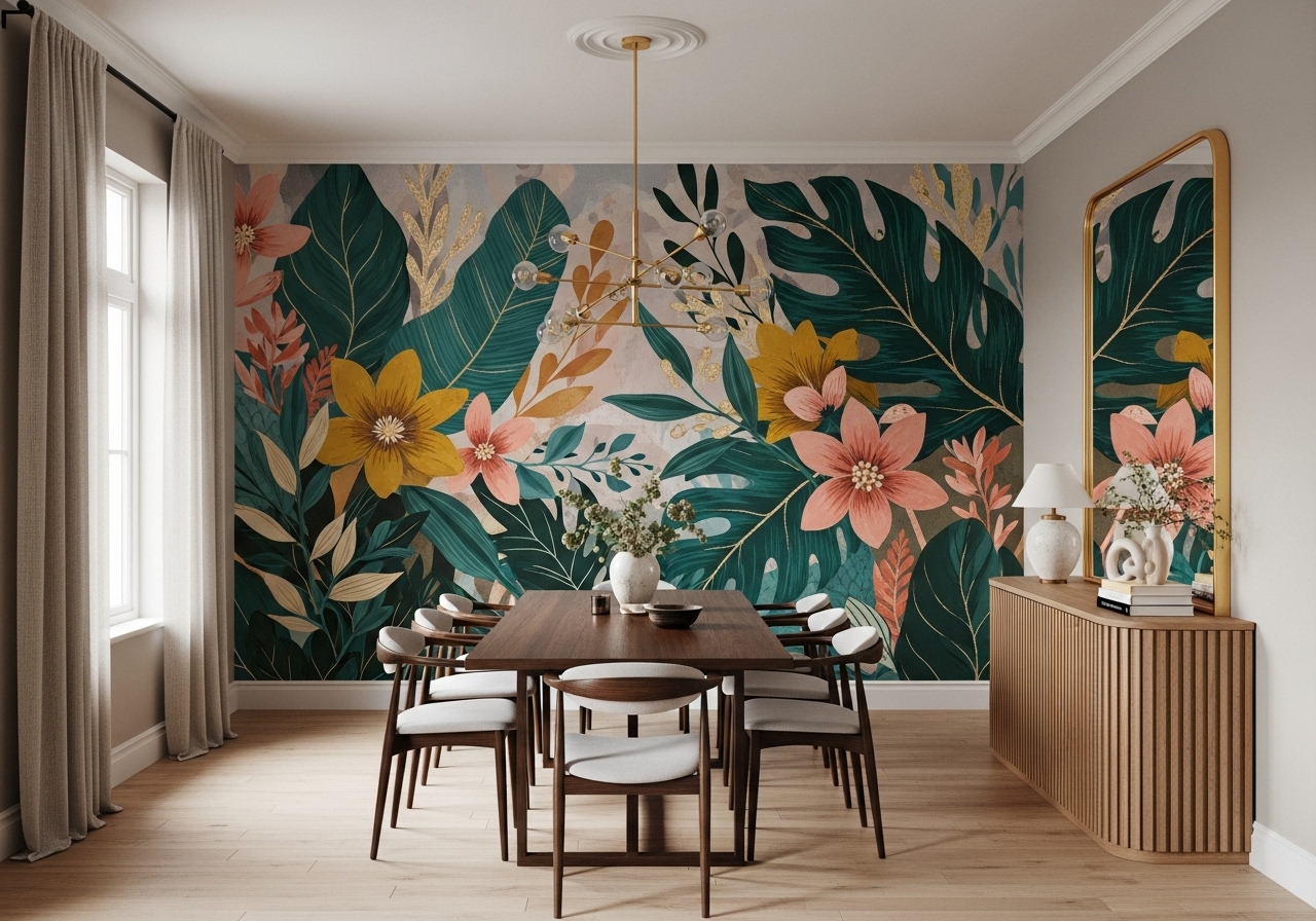 10 Creative Ideas for Dining Room Walls