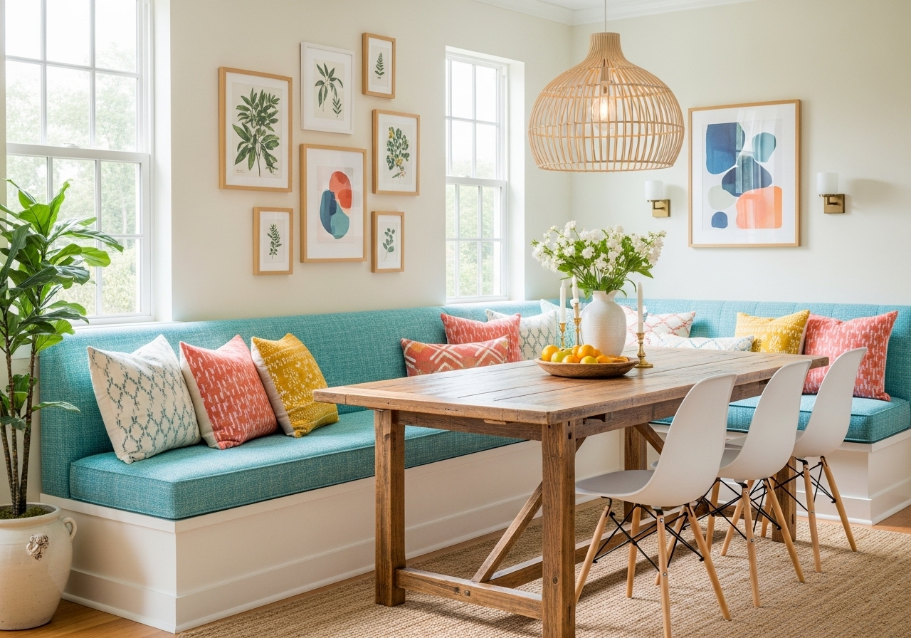 Banquette Seating Ideas for a Welcoming Dining Area