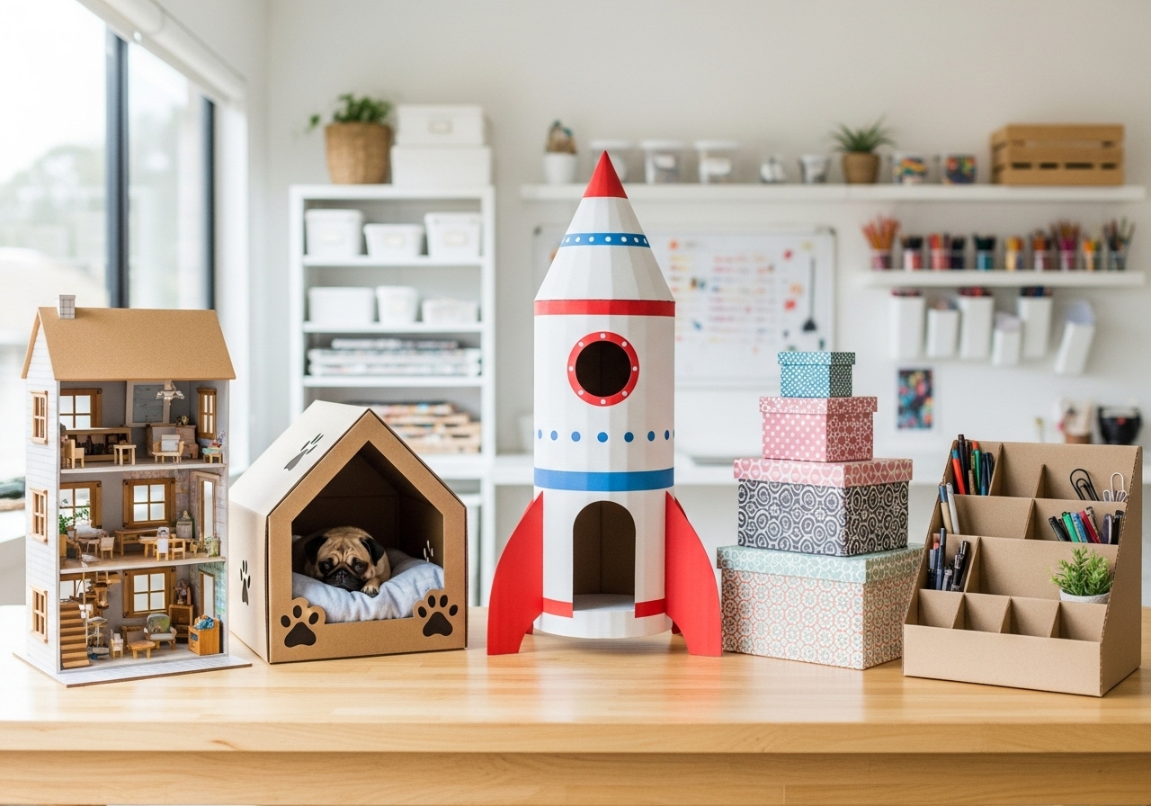 Online Shoppers: Here's What to Do With All Those Cardboard Boxes