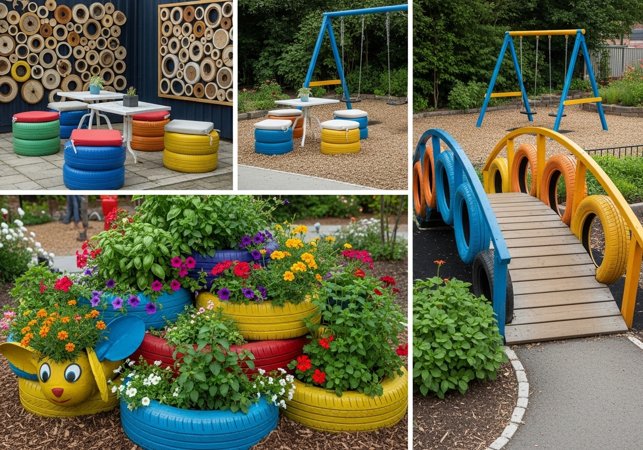 Reinventing the Wheel: 12 Smart New Uses for Old Tires