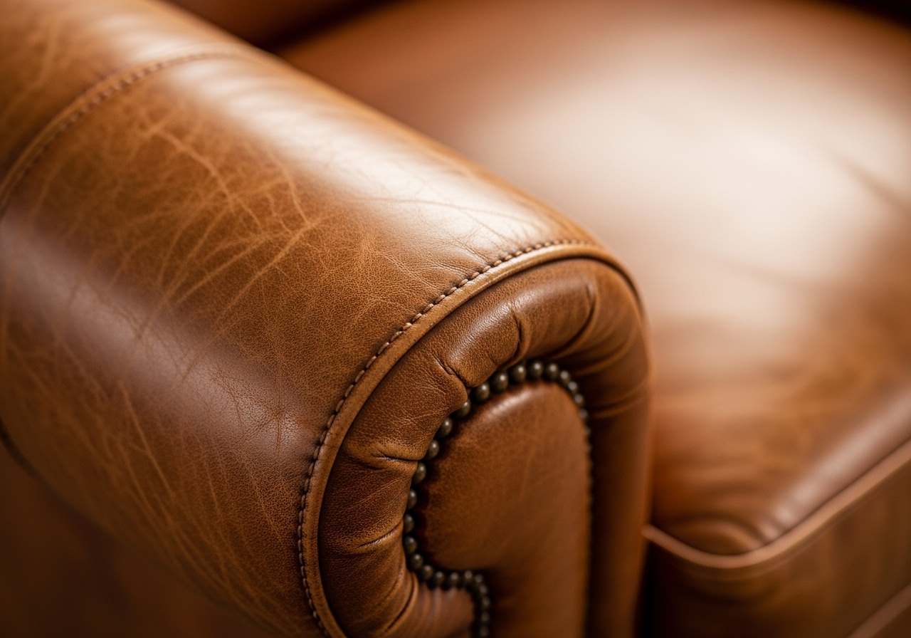 Upcycled Leather Furniture