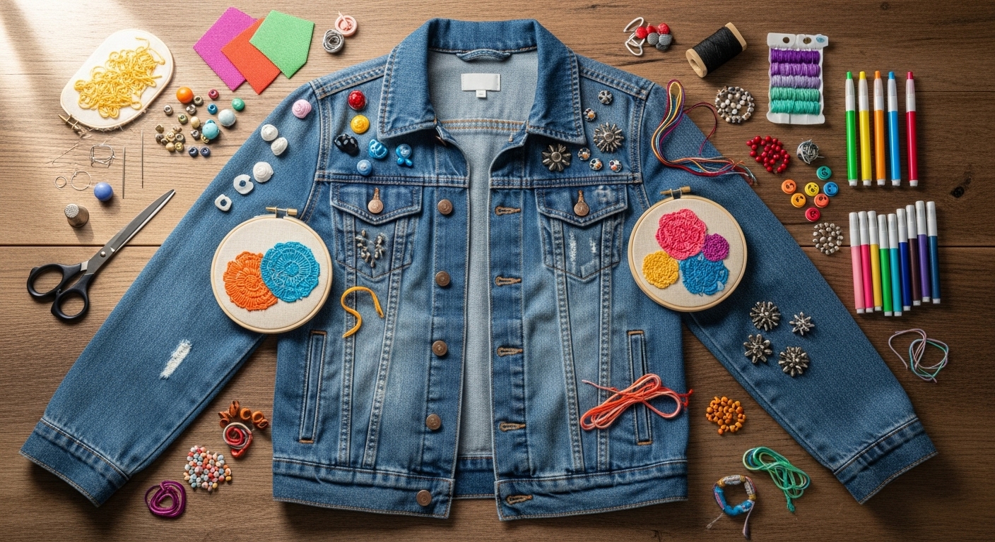 DIY Jean Jacket Ideas