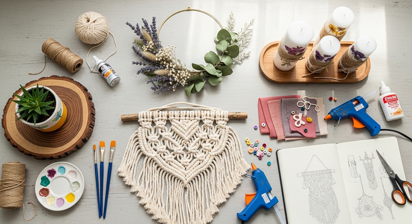 Home Decor Craft Projects - Top 5 Ideas