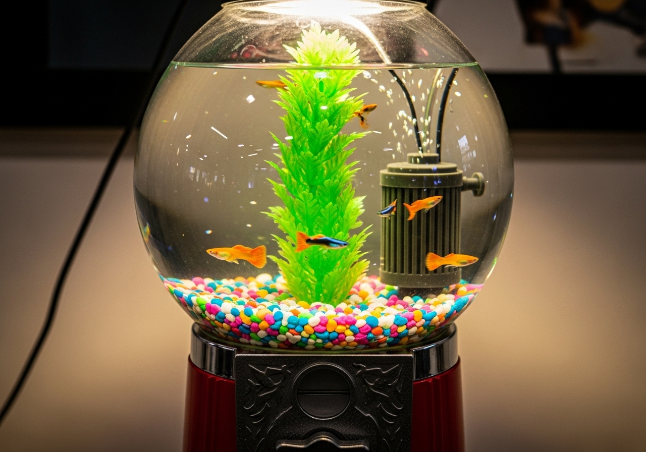 Gumball Fish Tank