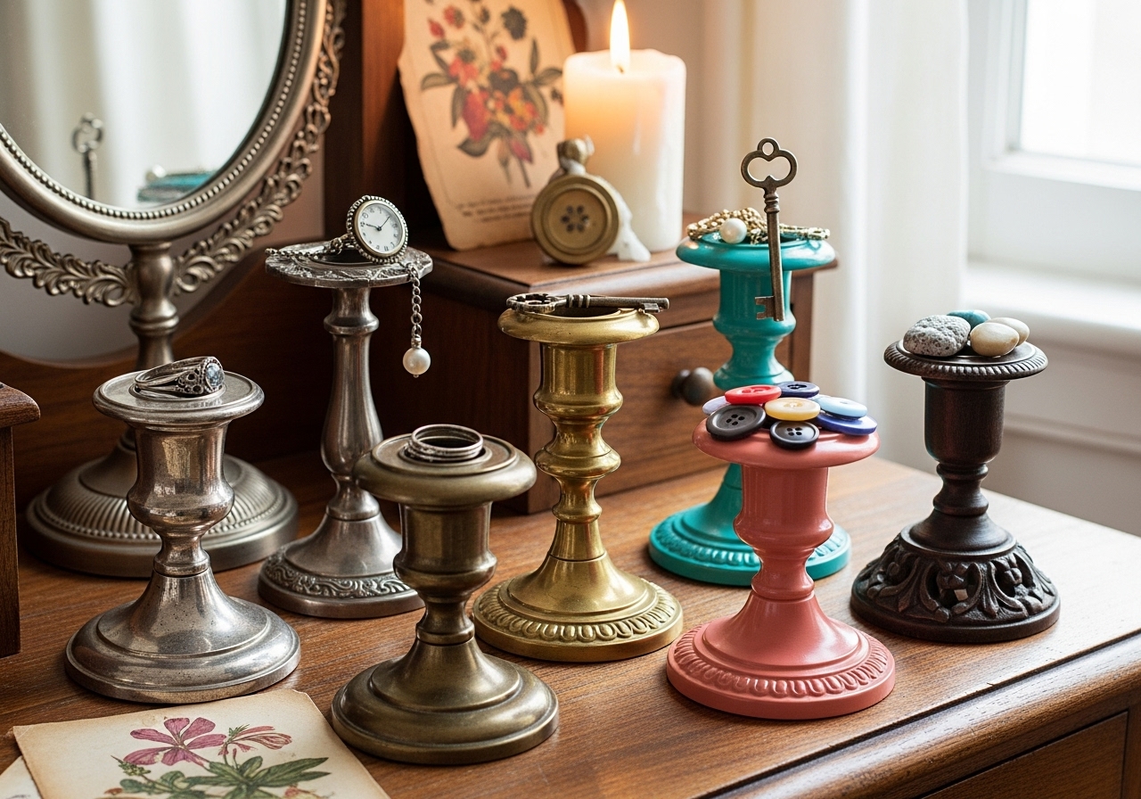 Trinket Candlesticks